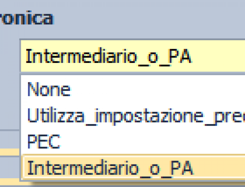 Setup anagrafica clienti per fatturazione elettronica e codice destinatario – NOTYO