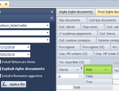 Estrazione delle righe documento di tipo ‘Riga Bollo’ per calcolare/verificare l’importo per il pagamento del bollo virtuale – NOTYO ver. 1.7.2.39